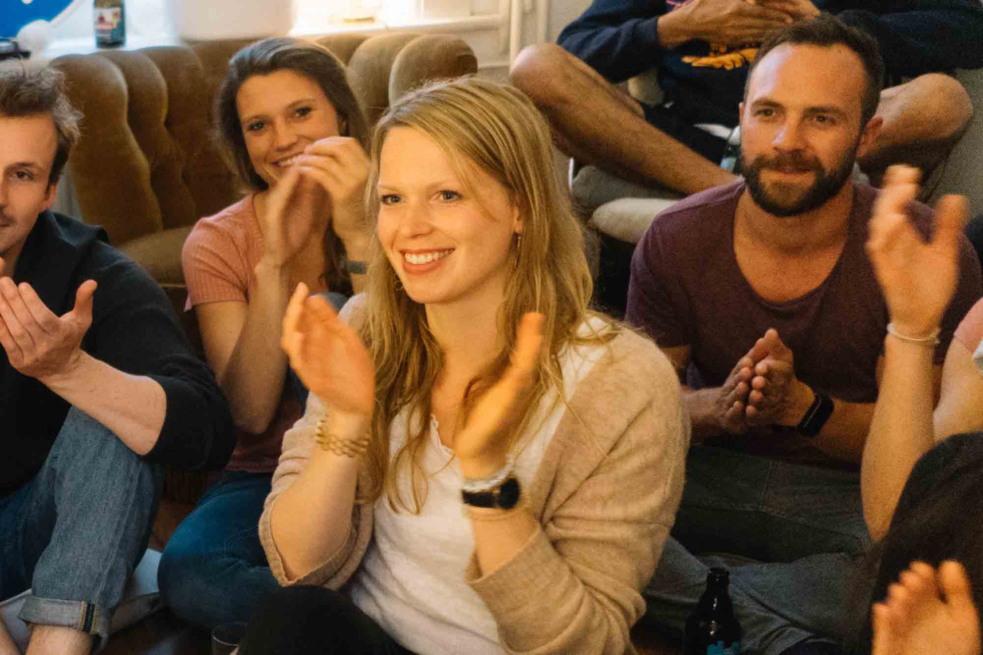 Applaudierendes Publikum